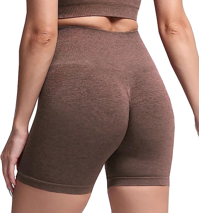 Aoxjox Asset 6" Seamless Scrunch Shorts (Darks/Neutrals)