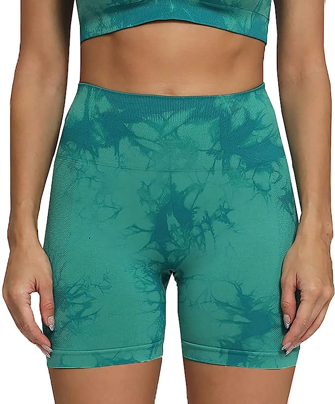Aoxjox Asset 6" Seamless Scrunch Shorts (Brights)