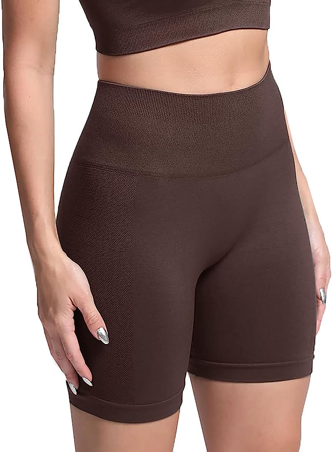 Aoxjox Asset 6" Seamless Scrunch Shorts (Darks/Neutrals)