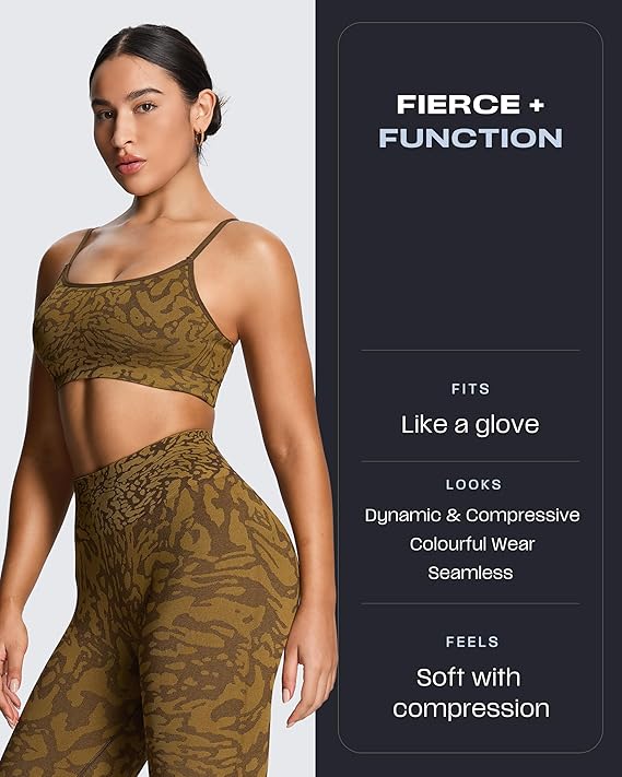 Aoxjox Camo Seamless Legging