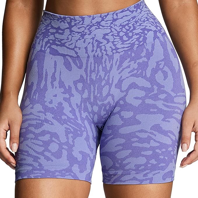Aoxjox Camo Seamless Shorts