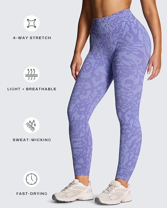 Aoxjox Camo Seamless Legging
