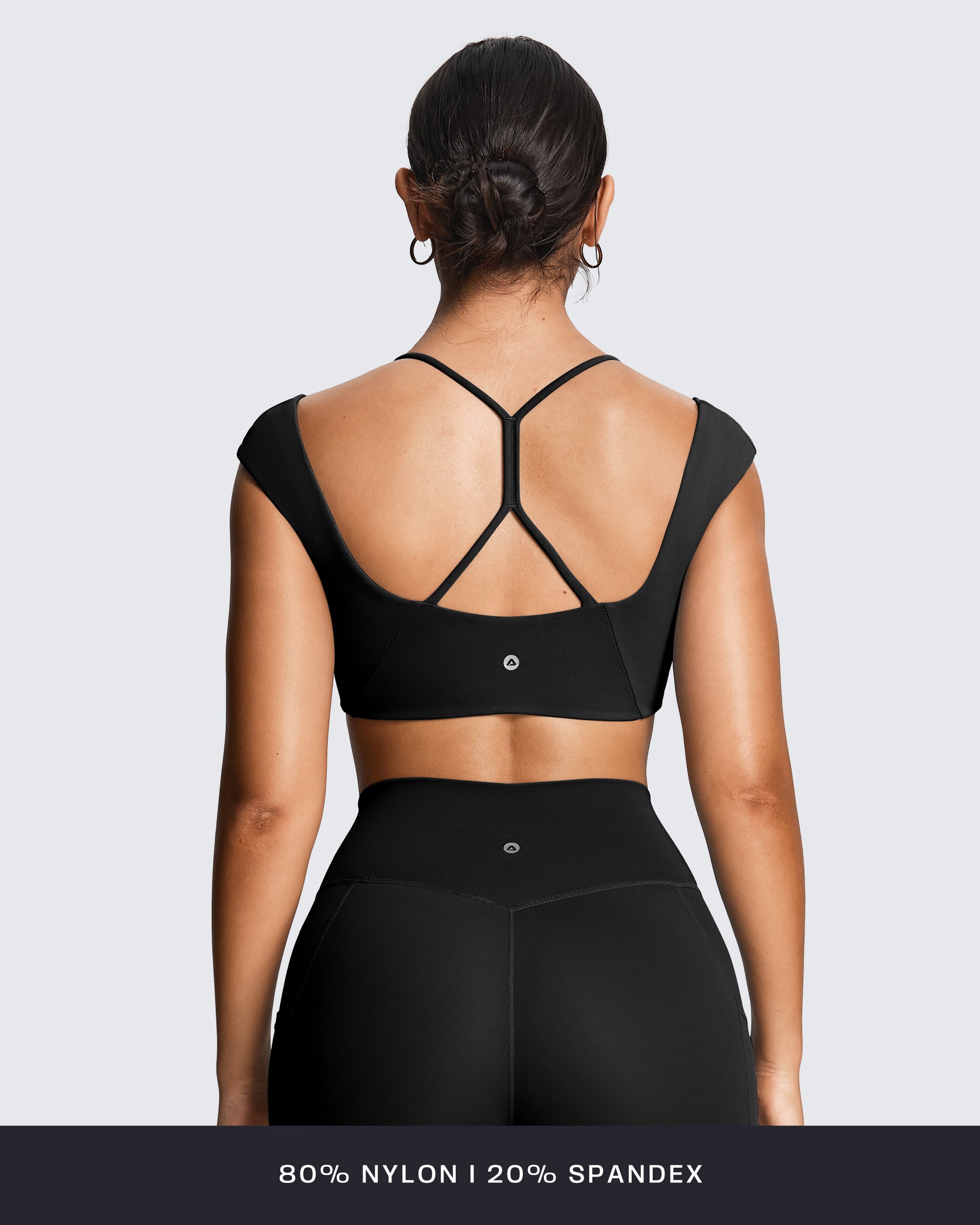 Aoxjox LUXEYOGA Scrunch Bra