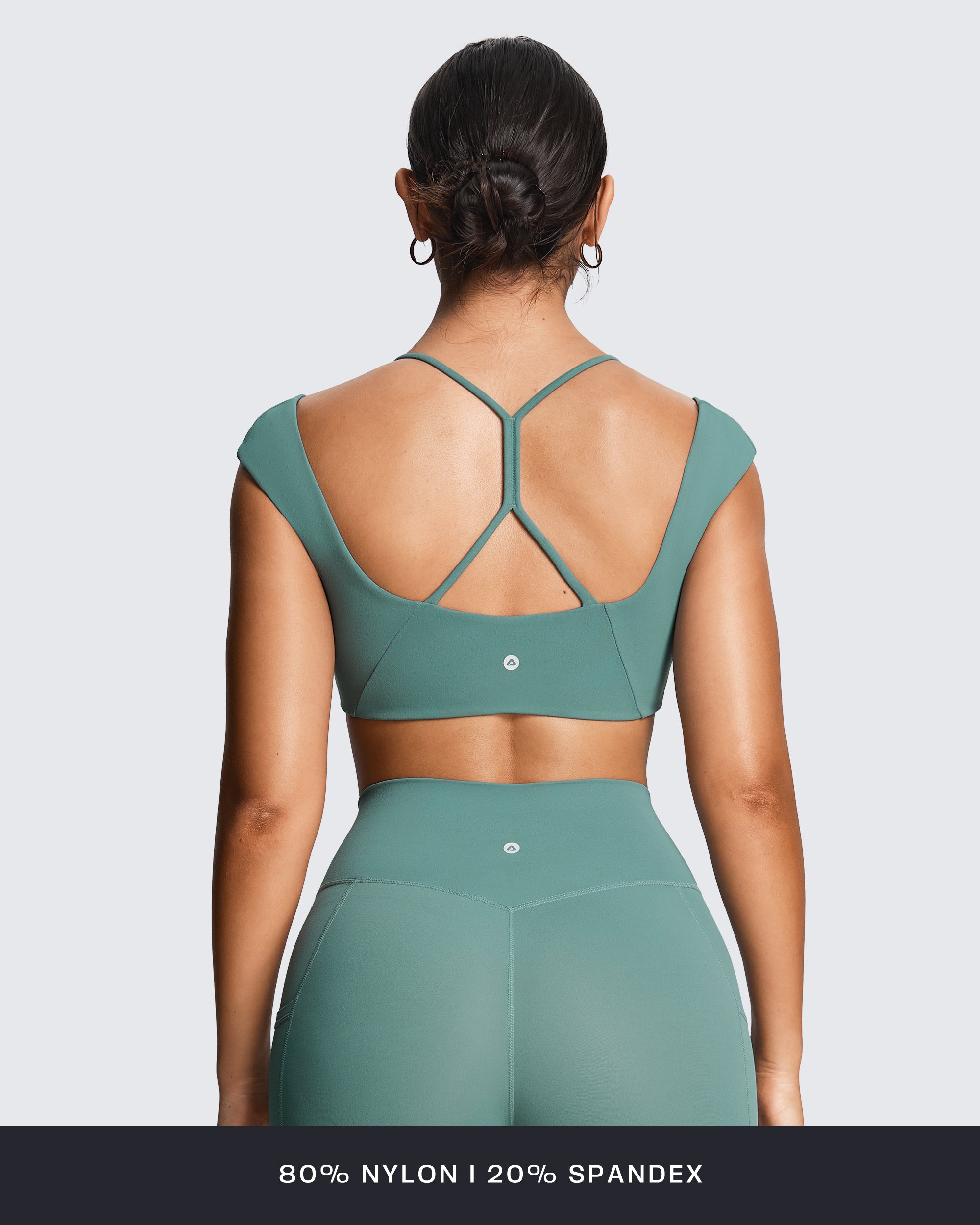 Aoxjox LUXEYOGA Scrunch Bra
