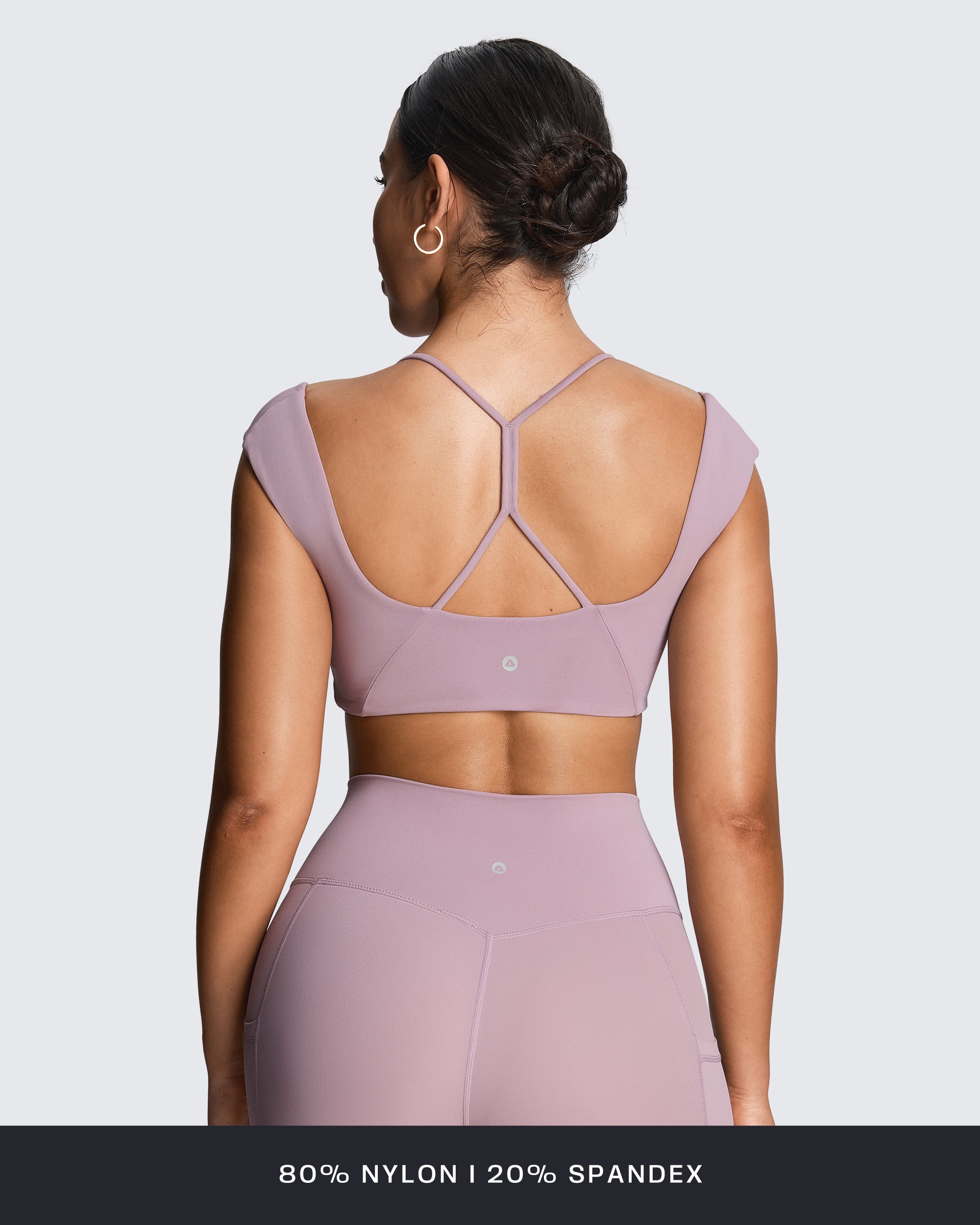 Aoxjox LUXEYOGA Scrunch Bra