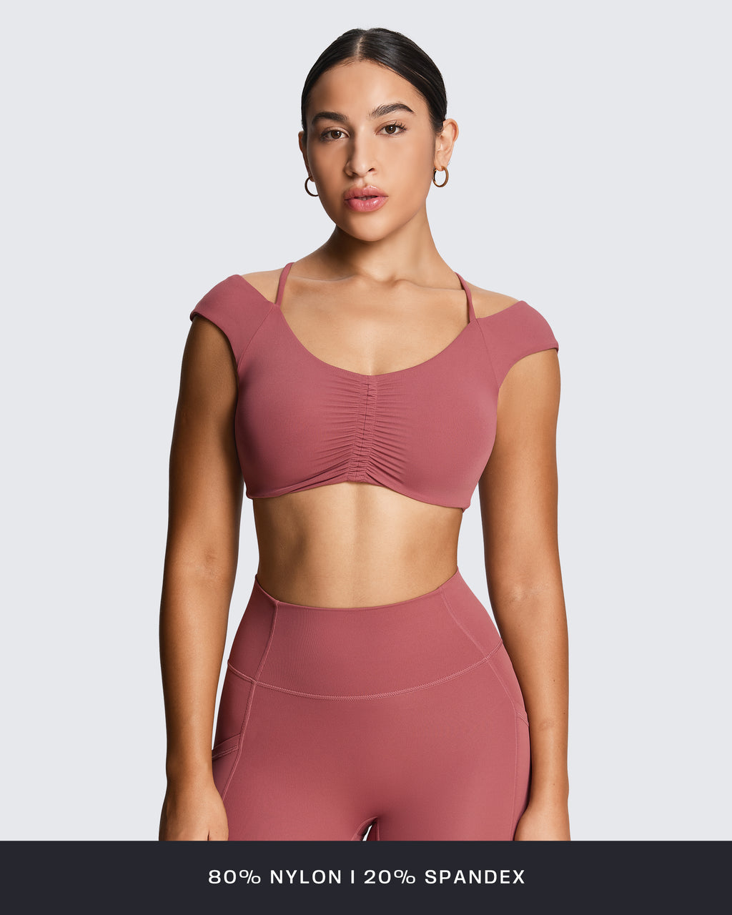 Aoxjox LUXEYOGA Scrunch Bra