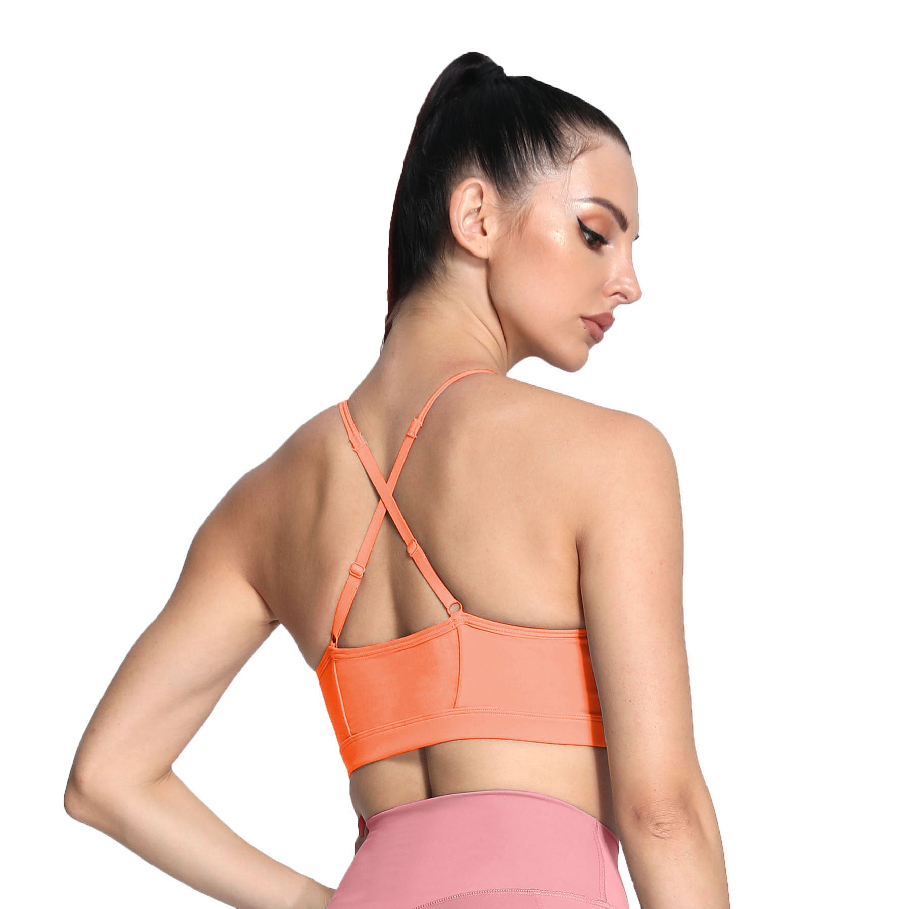 Aoxjox Ruched "Baddie" Sports Bra (CONT'D)