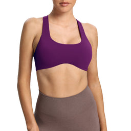 Aoxjox Women's Workout Sports Bras Fitness Backless Padded Define Sculpt  Racerback Bra Yoga Crop Tank Top (Blueberry, XX-Small): Buy Online at Best  Price in UAE 