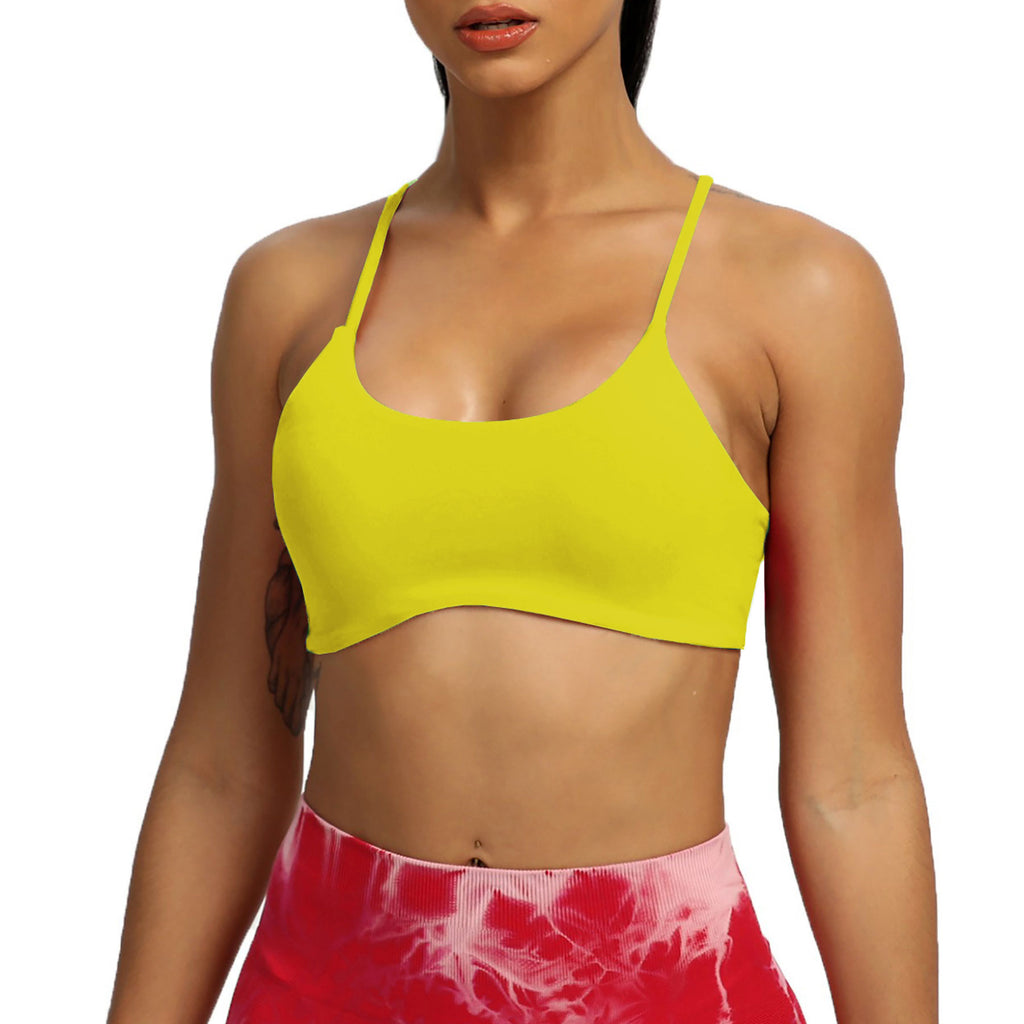 Aoxjox "Ivy" Cross Bra (Pastels/Brights)