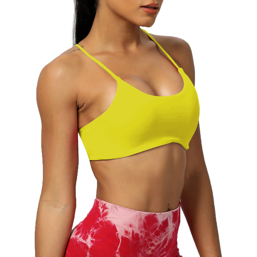 Aoxjox "Ivy" Cross Bra (Pastels/Brights)