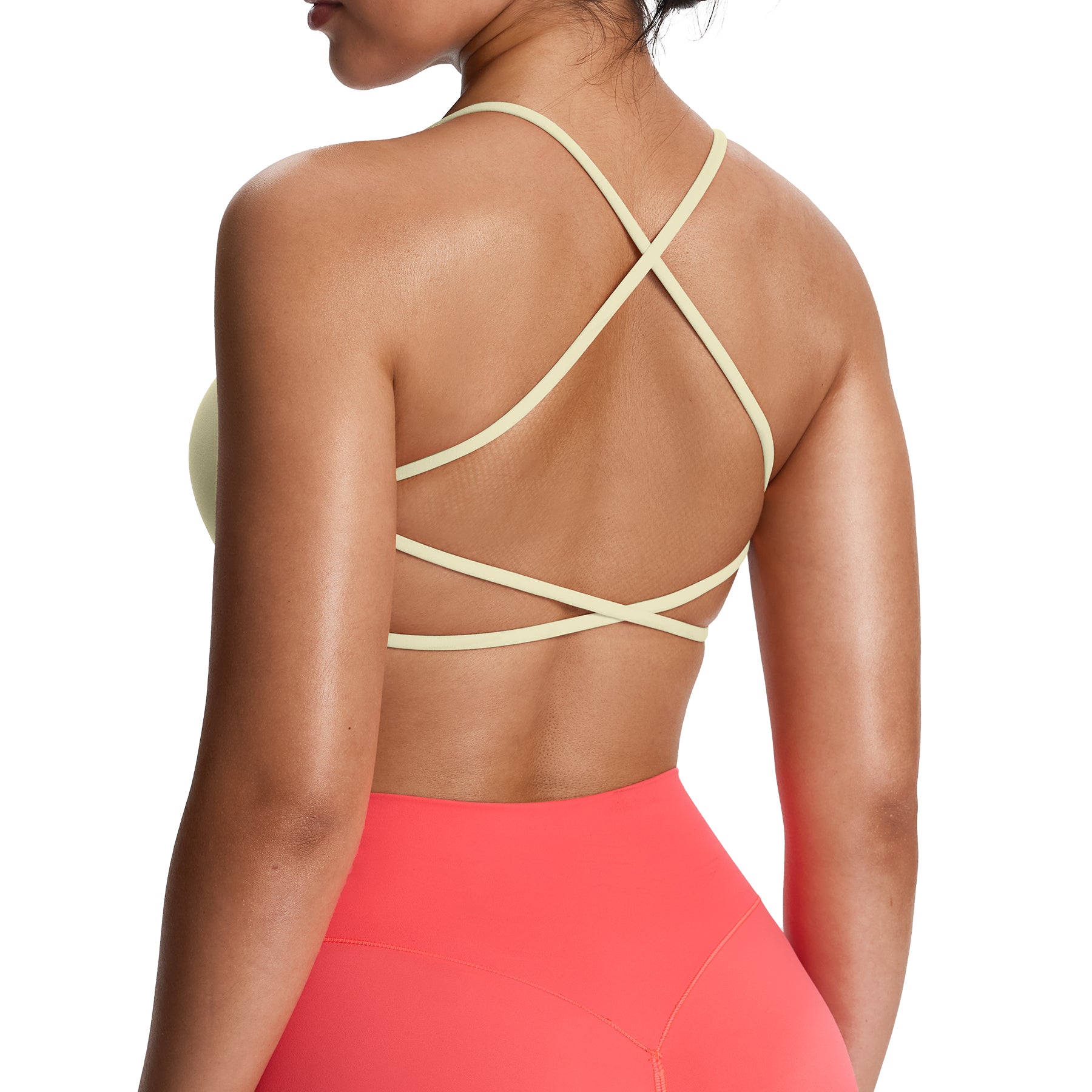 Aoxjox "Ivy" Cross Bra (Pastels/Brights)