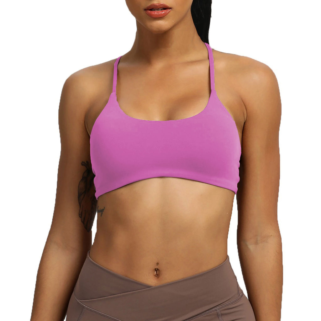 Aoxjox "Ivy" Cross Bra (Pastels/Brights)
