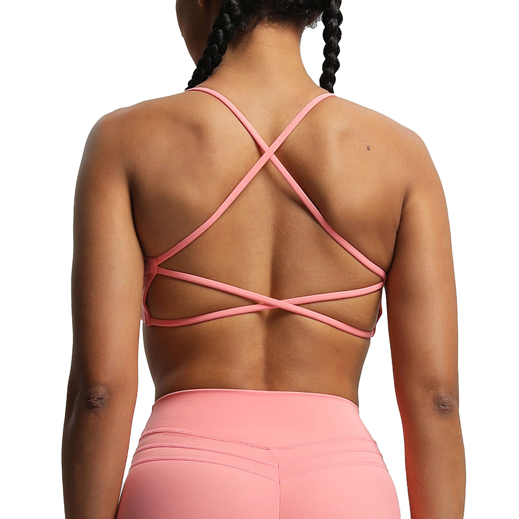 Aoxjox "Ivy" Cross Bra (Pastels/Brights)