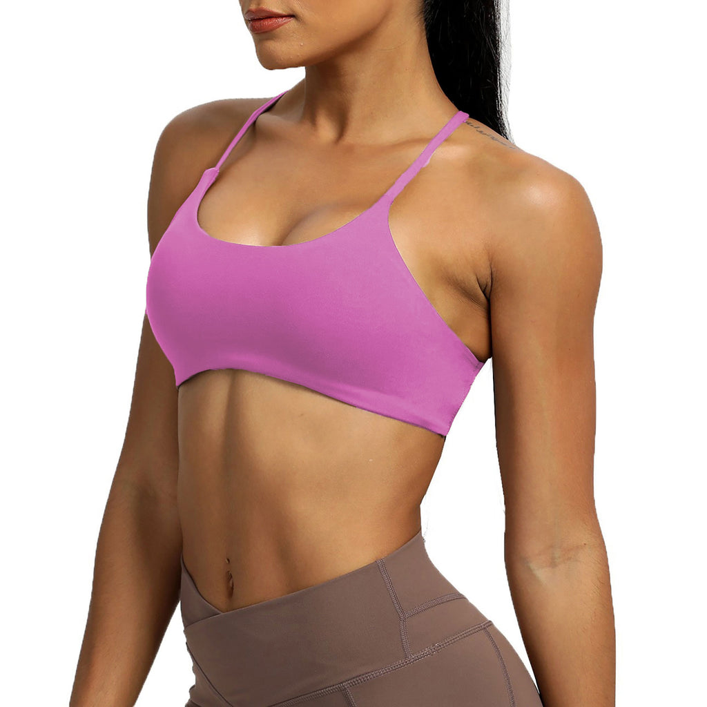 Aoxjox "Ivy" Cross Bra (Pastels/Brights)