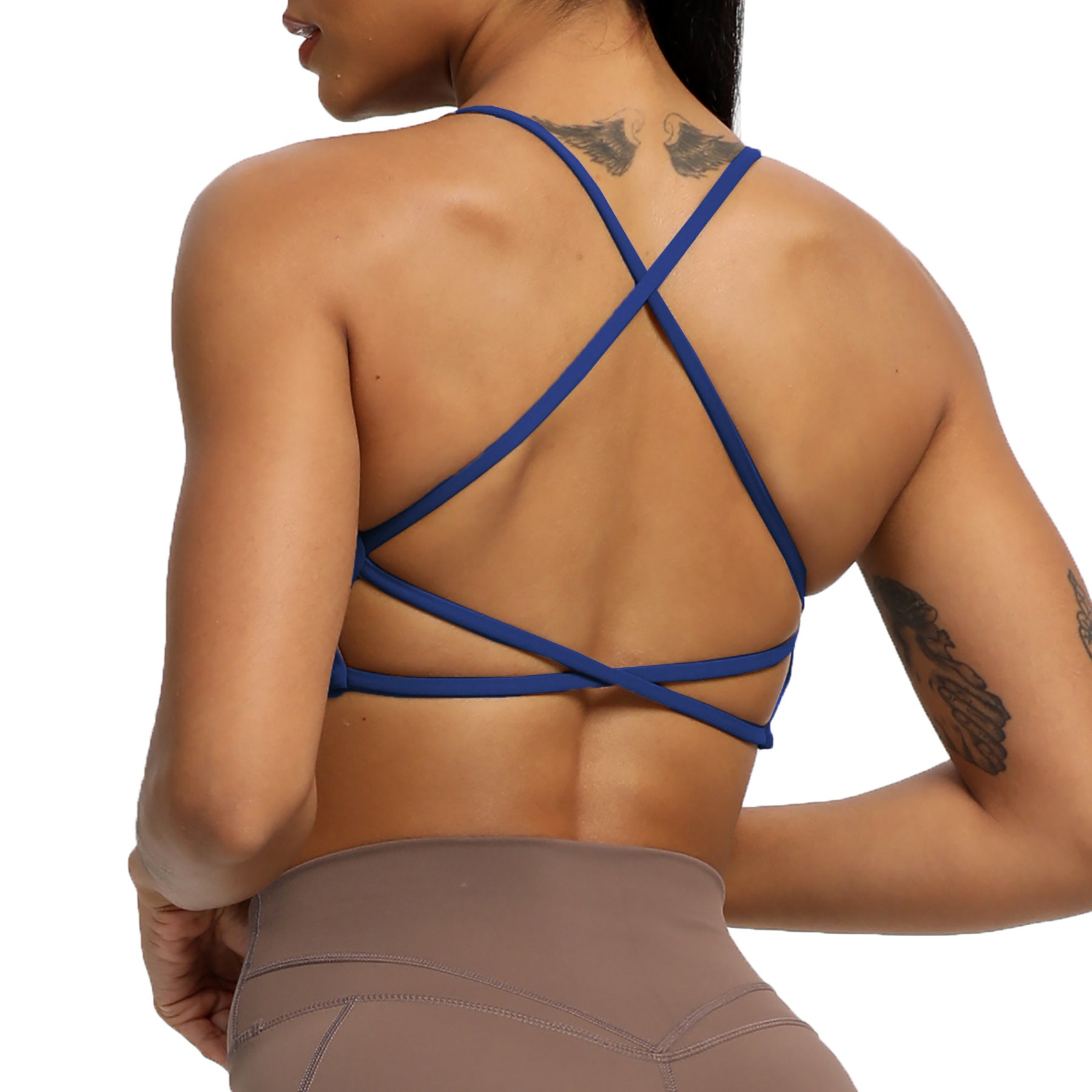 Aoxjox "Ivy" Cross Bra (Darks/Bolds)