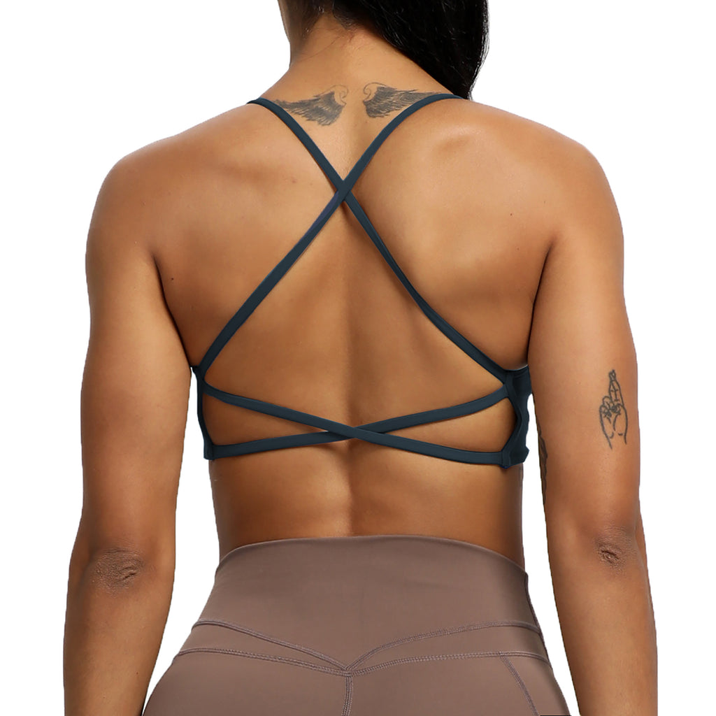 Aoxjox "Ivy" Cross Bra (Darks/Bolds)
