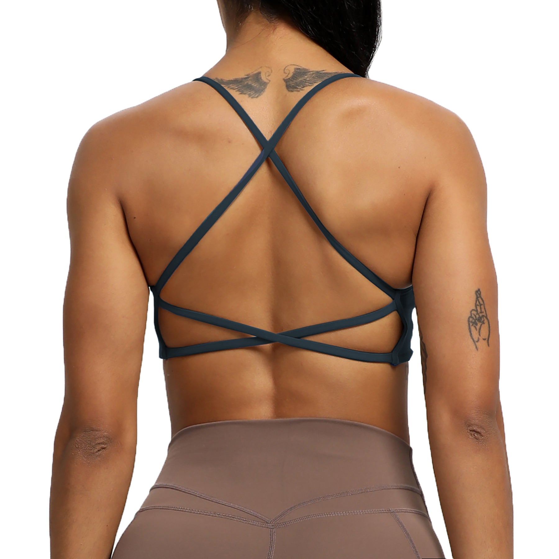 Aoxjox "Ivy" Cross Bra (Darks/Bolds)