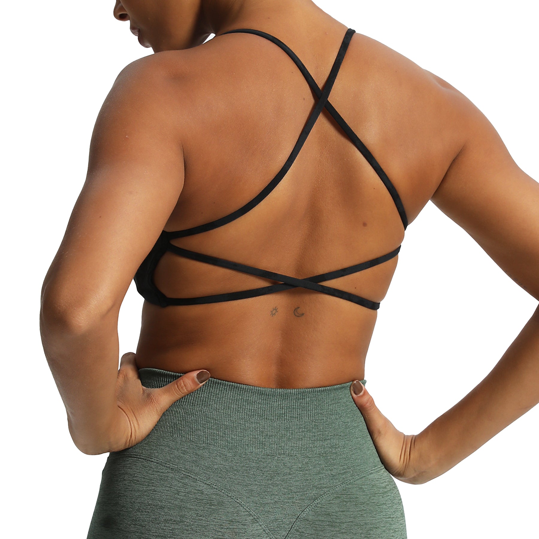 Aoxjox "Ivy" Cross Bra (Darks/Bolds)