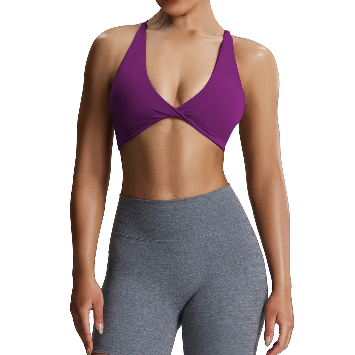 Aoxjox "Sienna"  Sports Bra (DARKS/NEUTRALS)