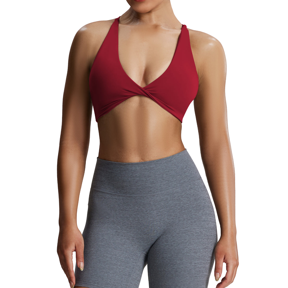 Aoxjox "Sienna"  Sports Bra (DARKS/NEUTRALS)