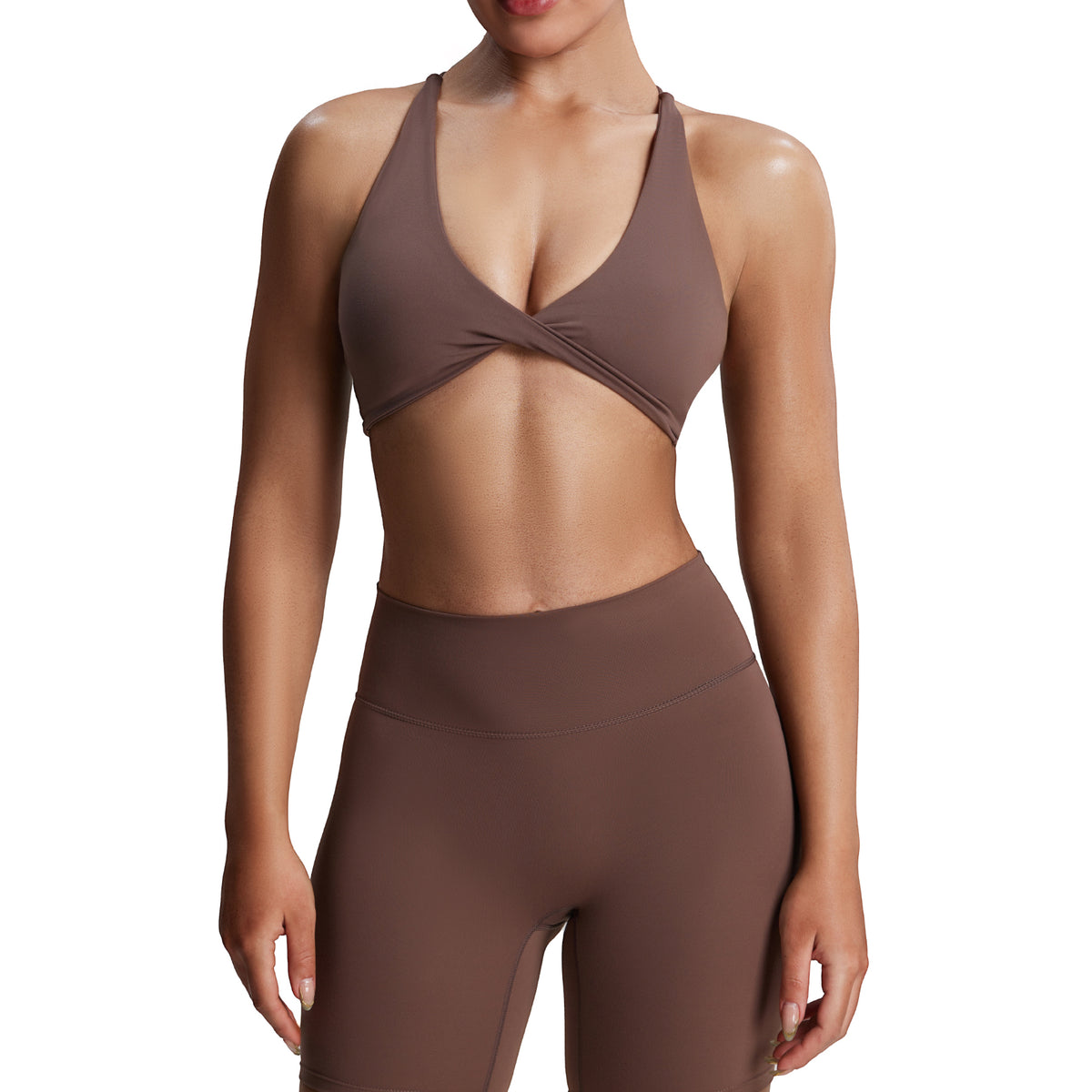 Aoxjox "Sienna"  Sports Bra (DARKS/NEUTRALS)