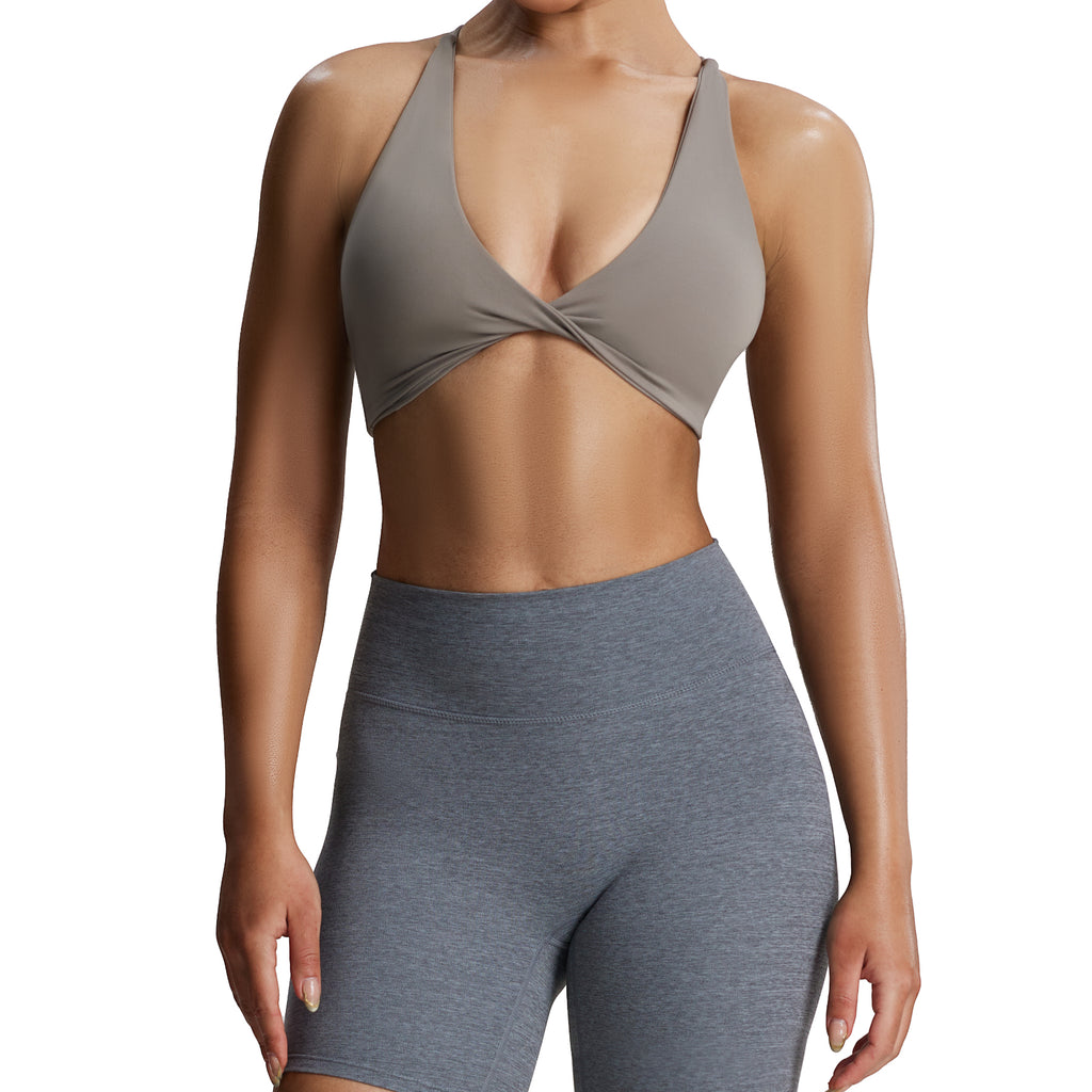 Aoxjox "Sienna"  Sports Bra (DARKS/NEUTRALS)
