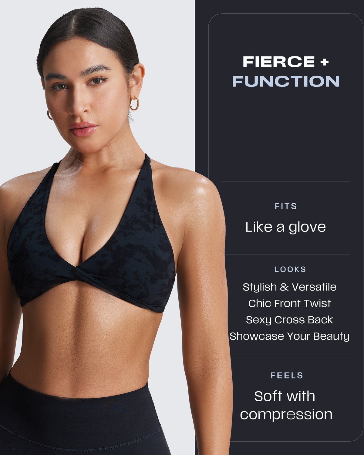 Aoxjox "Sienna" Sports Bra (BRIGHTS)