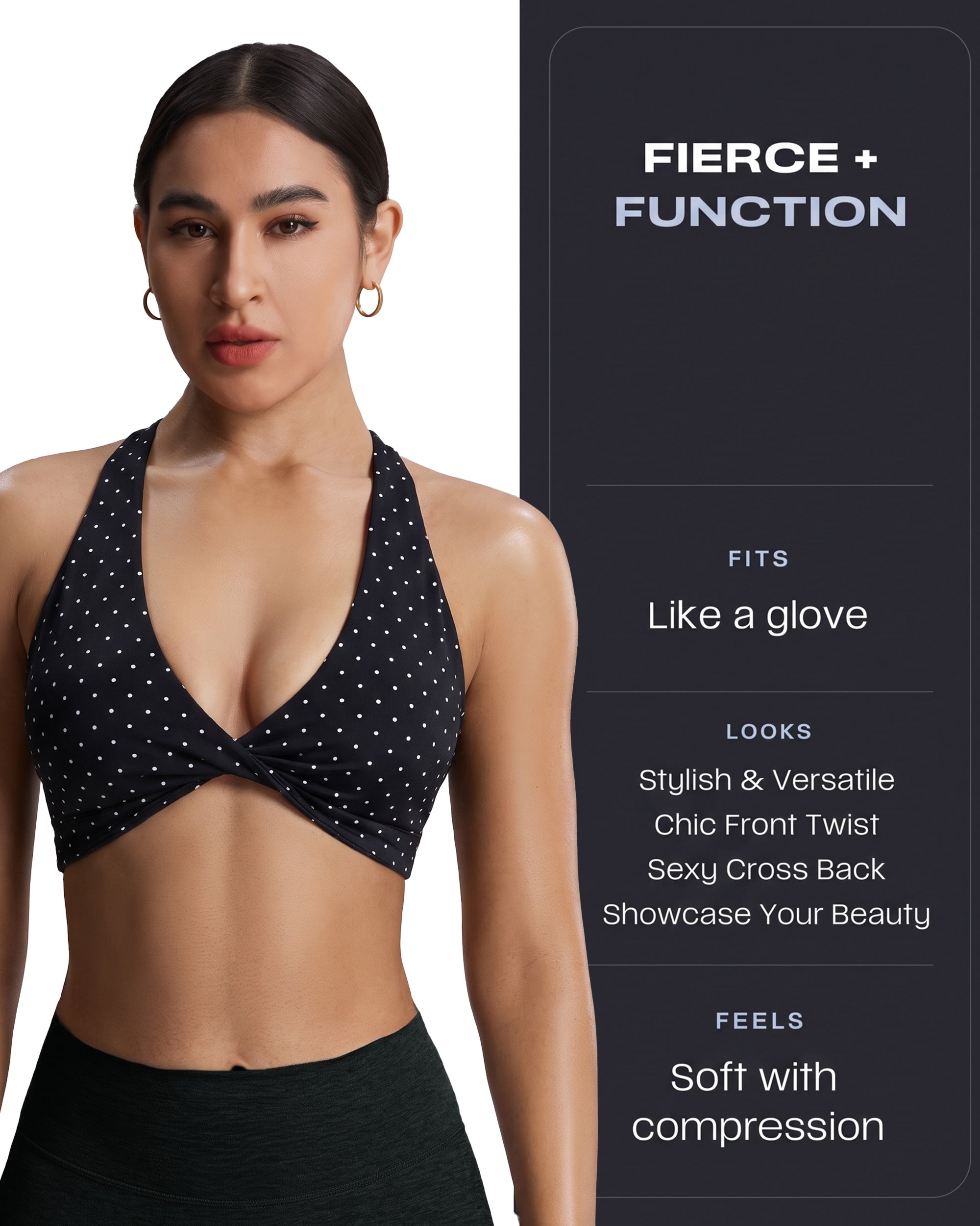 Aoxjox "Sienna" Sports Bra (CONT'D)