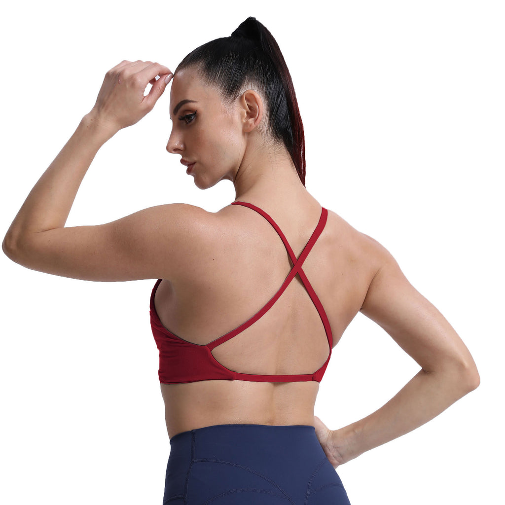 Aoxjox "Sienna"  Sports Bra (DARKS/NEUTRALS)