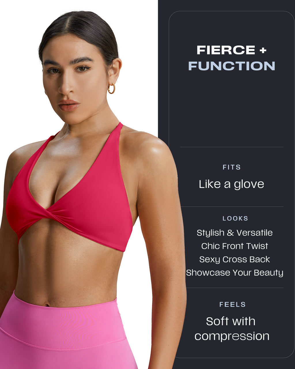 Aoxjox "Sienna" Sports Bra (CONT'D)