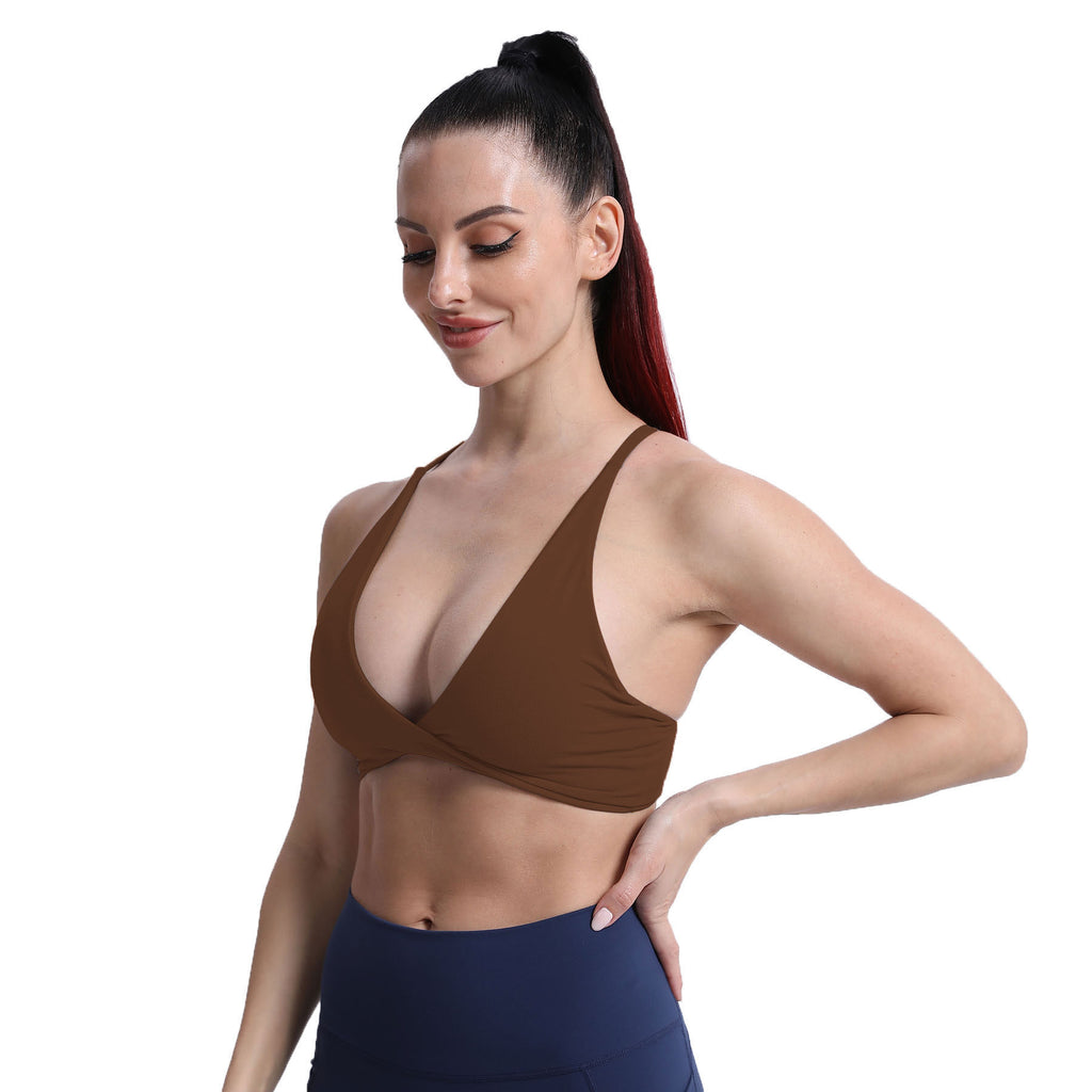 Aoxjox "Sienna"  Sports Bra (DARKS/NEUTRALS)