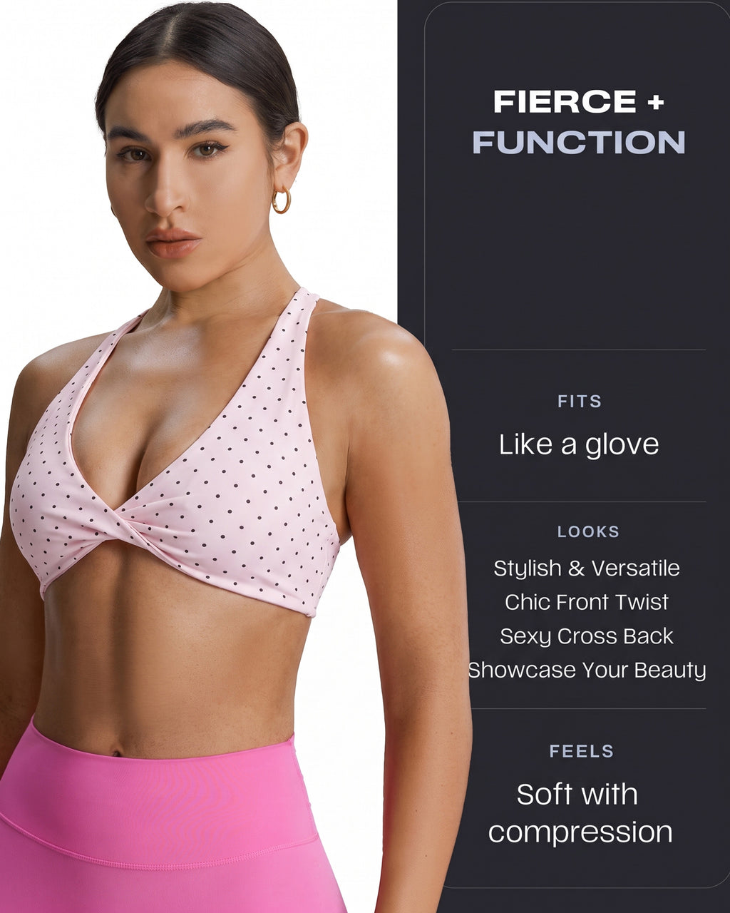 Aoxjox "Sienna" Sports Bra (CONT'D)