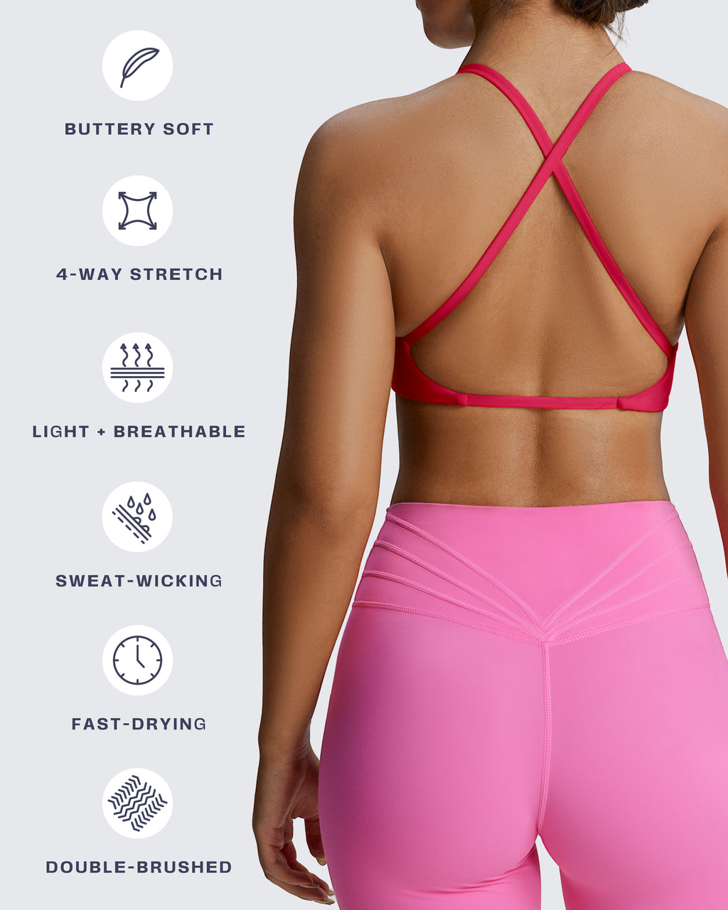 Aoxjox "Sienna" Sports Bra (CONT'D)