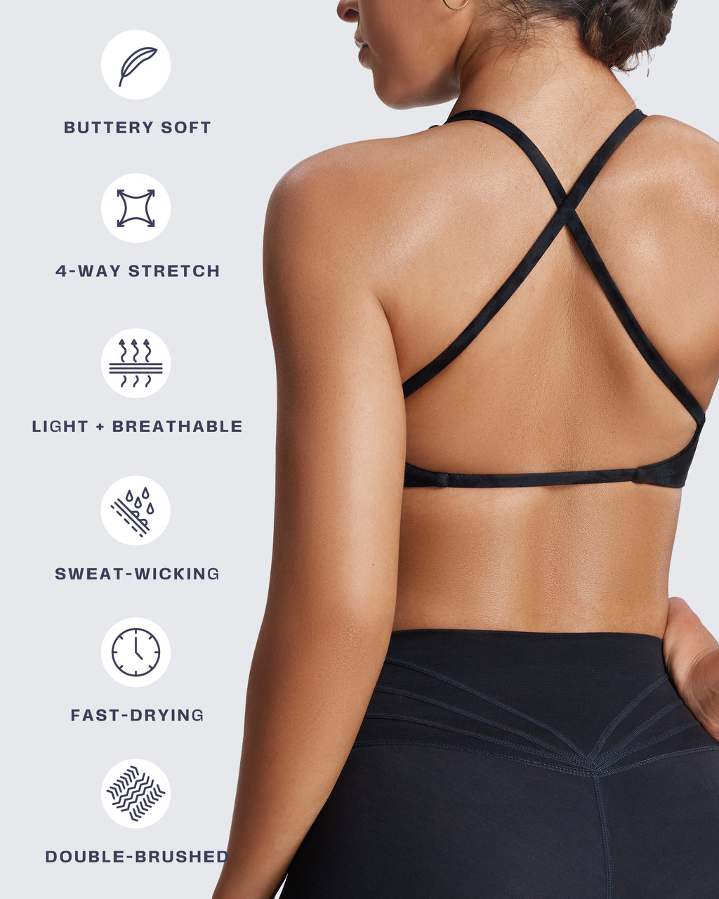 Aoxjox "Sienna" Sports Bra (BRIGHTS)