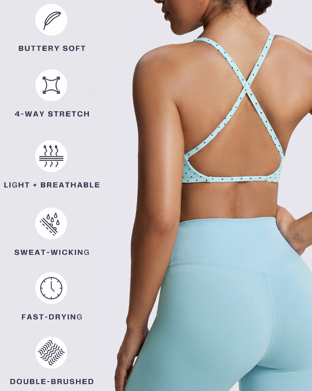 Aoxjox "Sienna" Sports Bra (CONT'D)