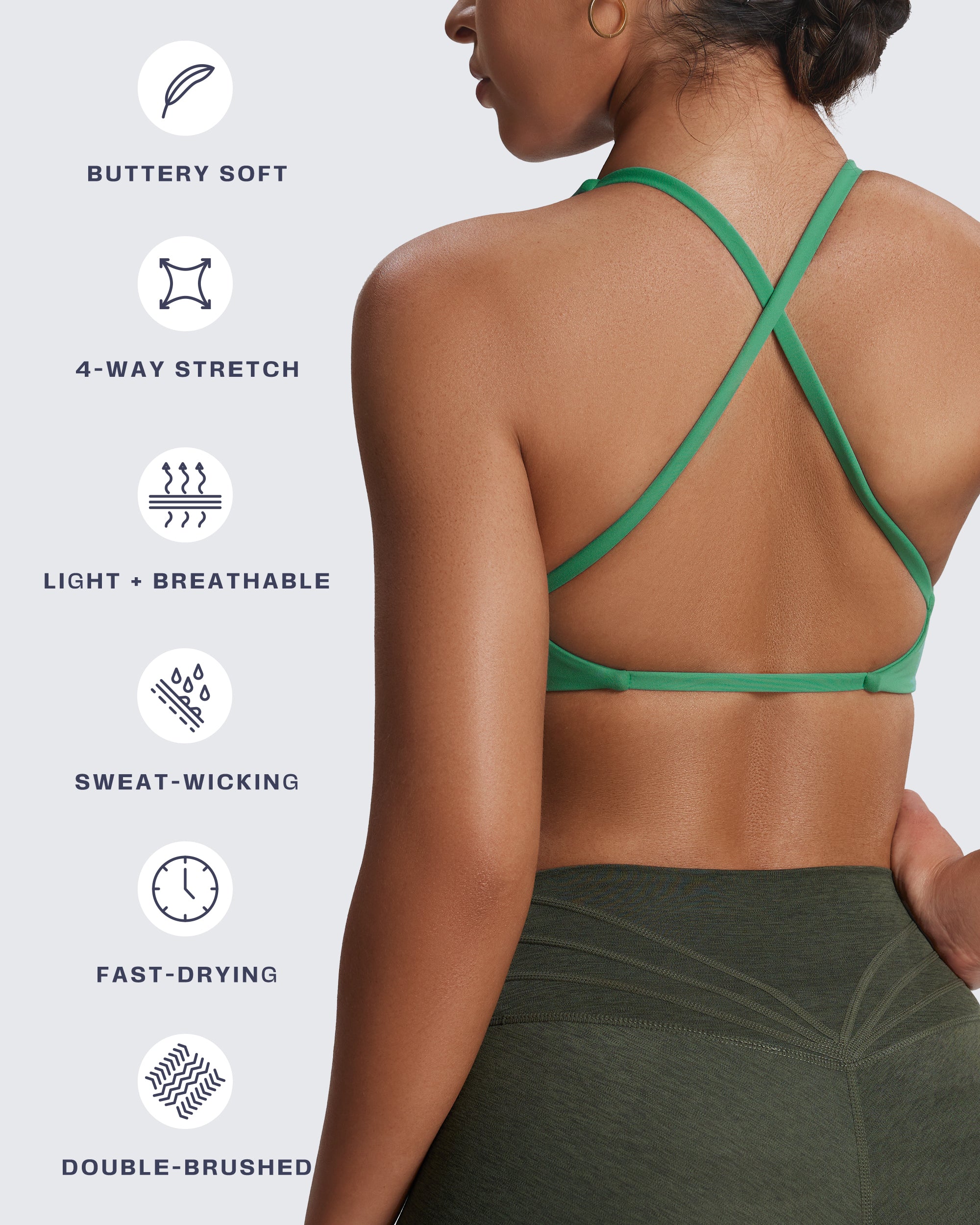 Aoxjox "Sienna" Sports Bra (CONT'D)