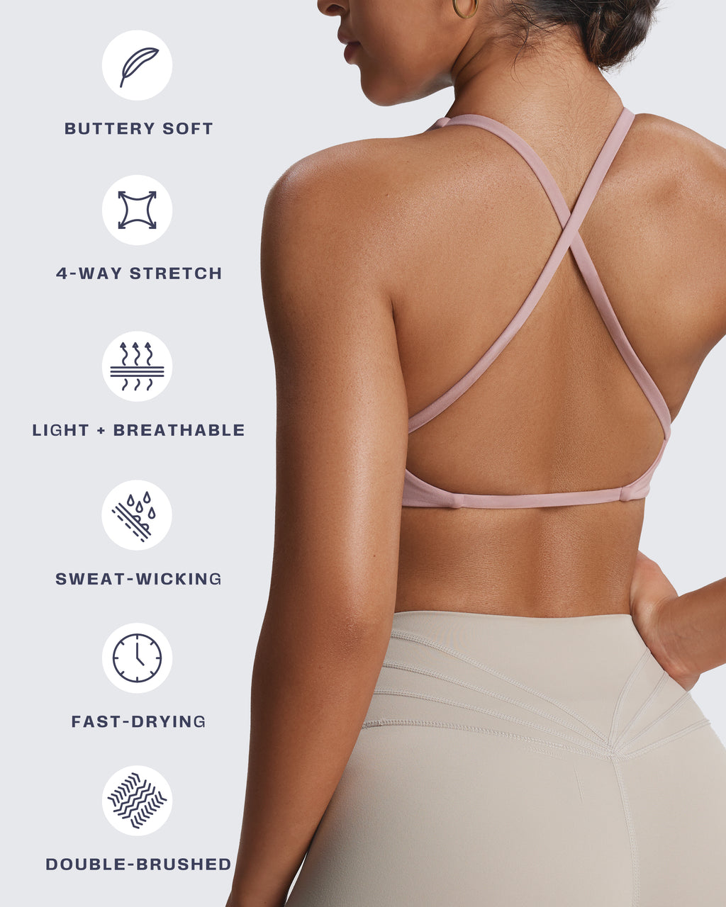 Aoxjox "Sienna" Sports Bra (CONT'D)