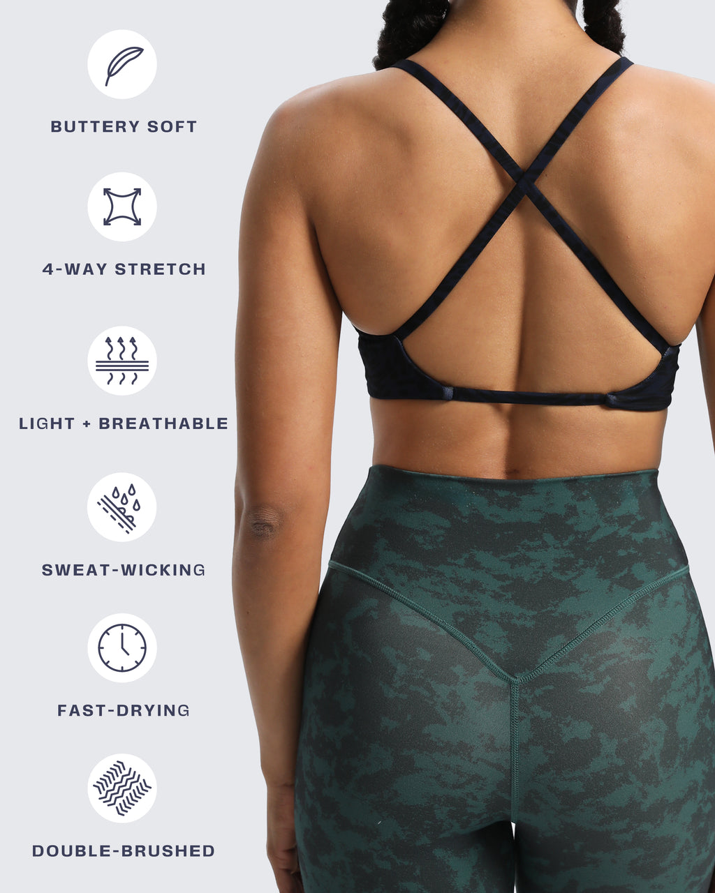 Aoxjox "Sienna" Sports Bra (BRIGHTS)