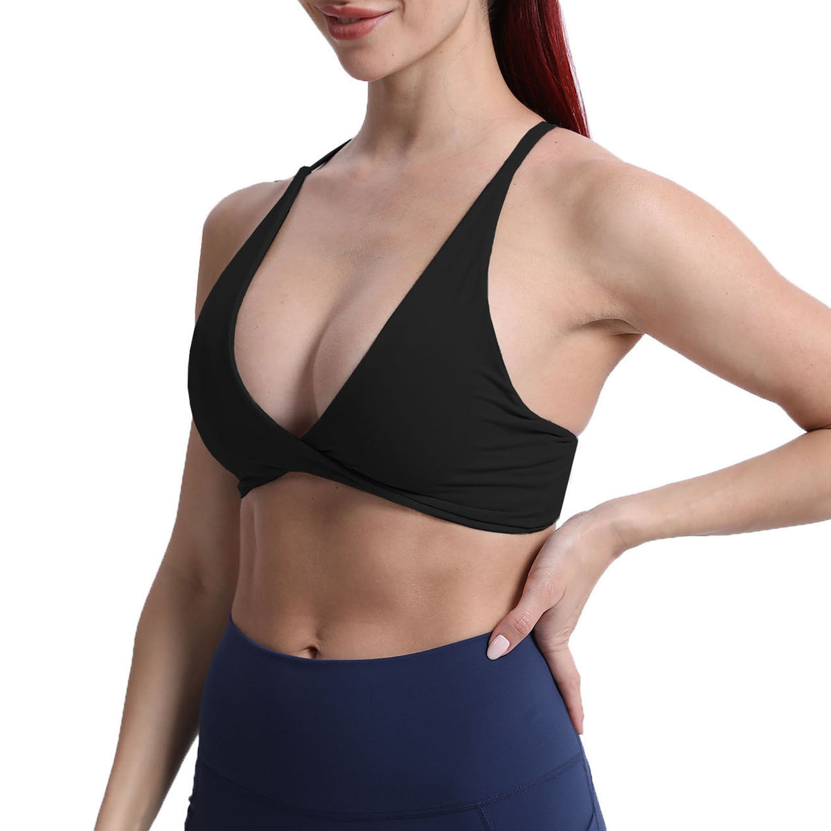 Aoxjox "Sienna"  Sports Bra (DARKS/NEUTRALS)