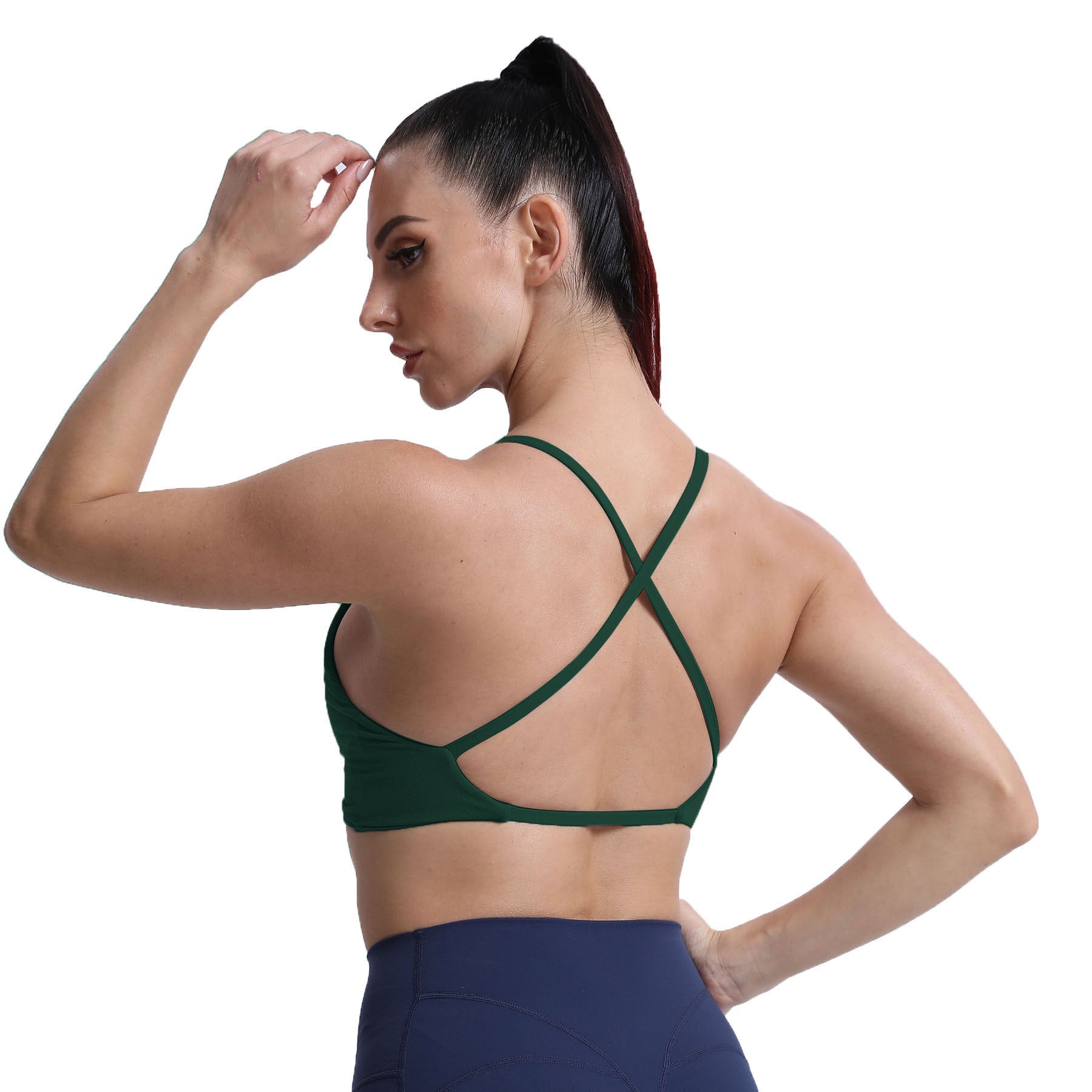 Aoxjox "Sienna"  Sports Bra (DARKS/NEUTRALS)