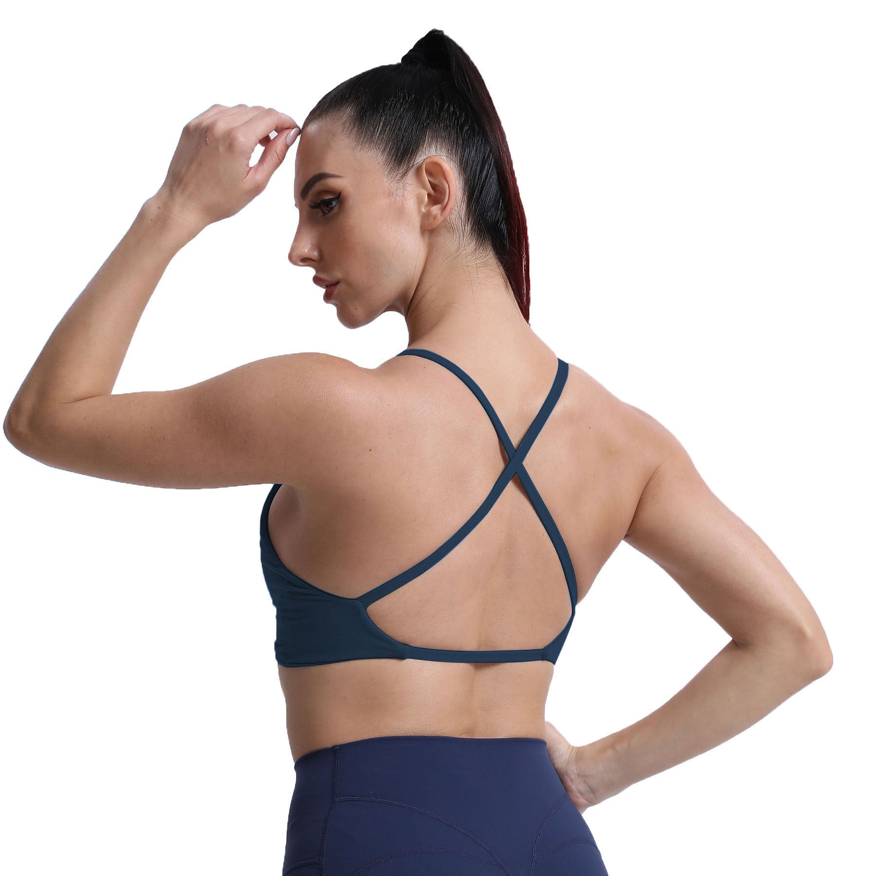 Aoxjox "Sienna"  Sports Bra (DARKS/NEUTRALS)