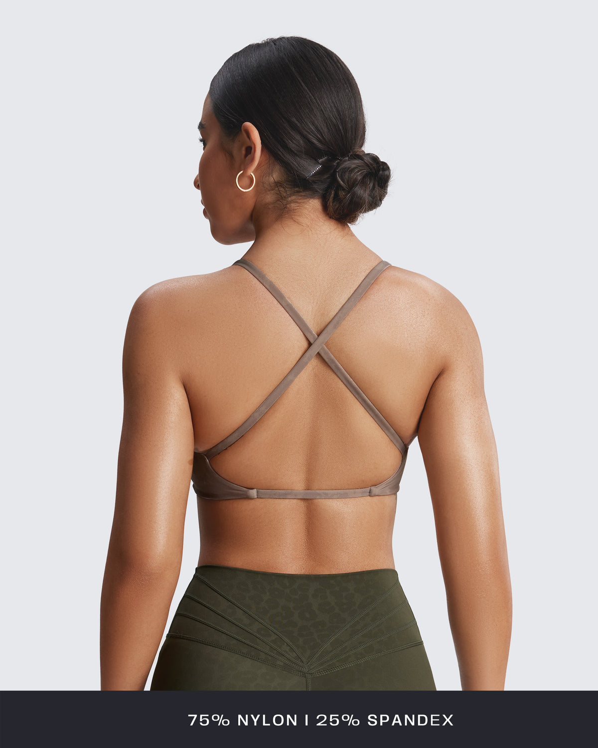 Aoxjox "Sienna"  Sports Bra (DARKS/NEUTRALS)