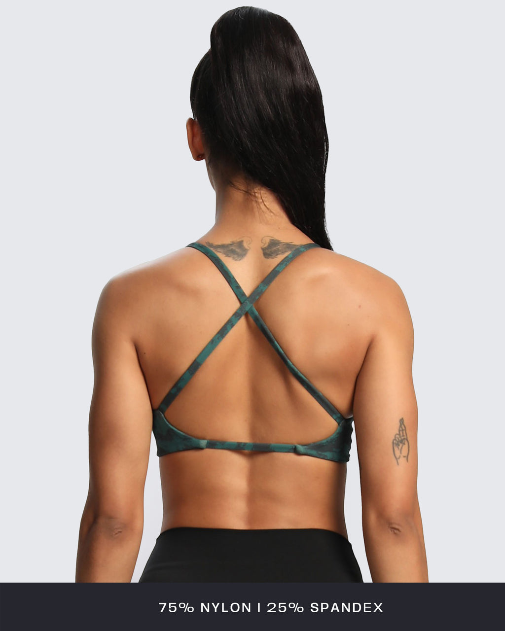 Aoxjox "Sienna"  Sports Bra (DARKS/NEUTRALS)