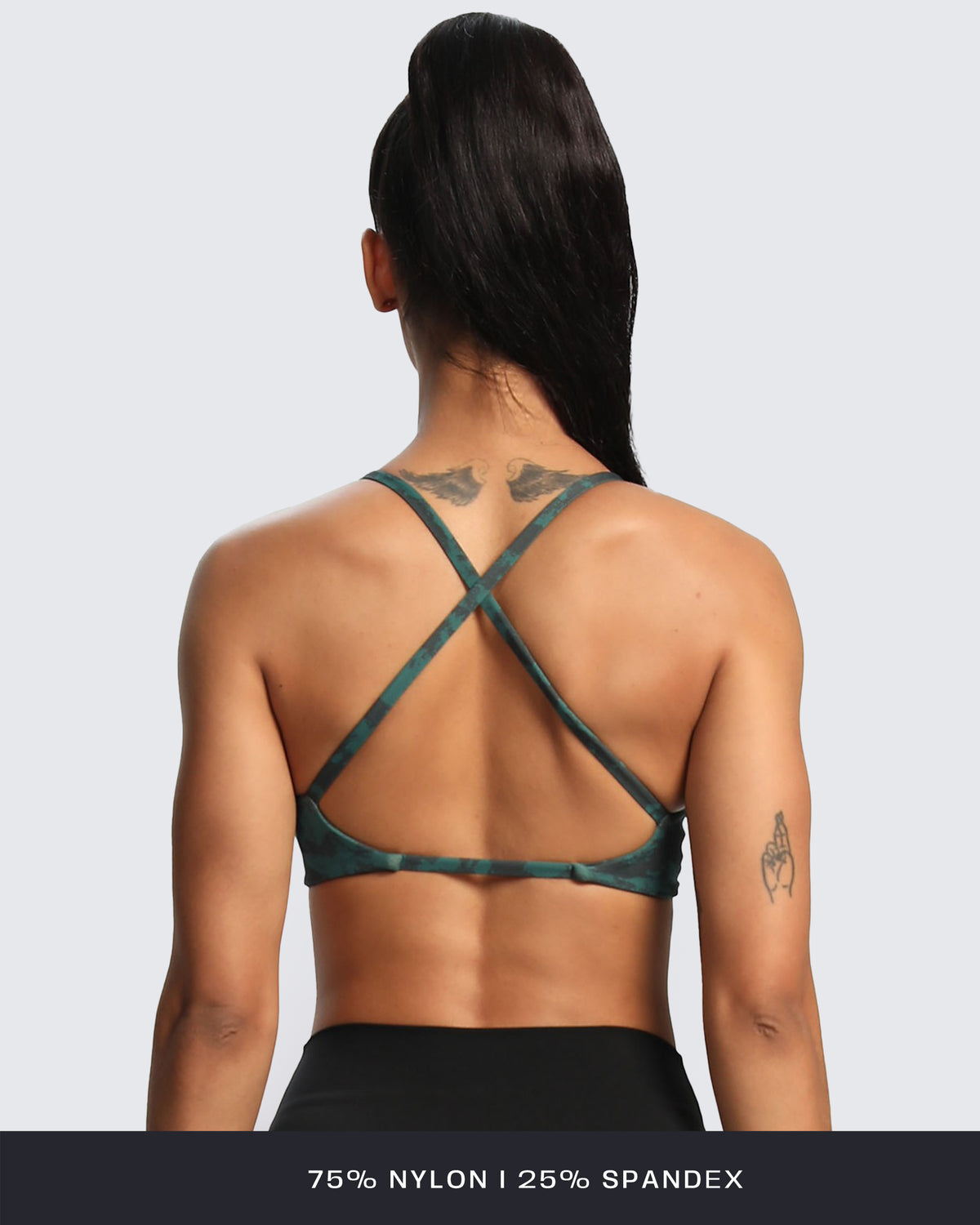 Aoxjox "Sienna"  Sports Bra (DARKS/NEUTRALS)