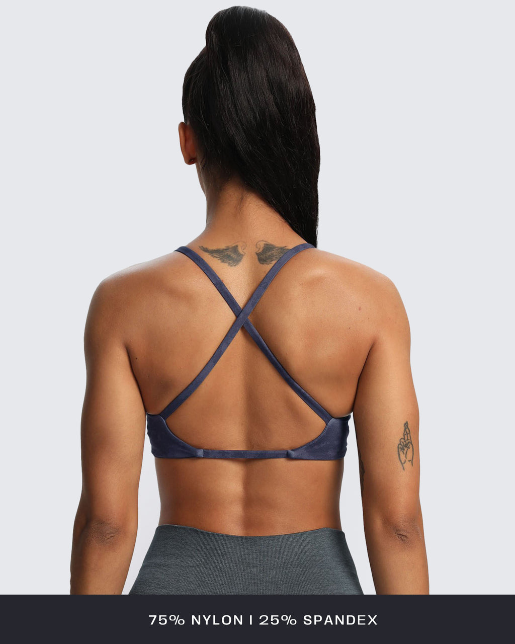 Aoxjox "Sienna"  Sports Bra (DARKS/NEUTRALS)