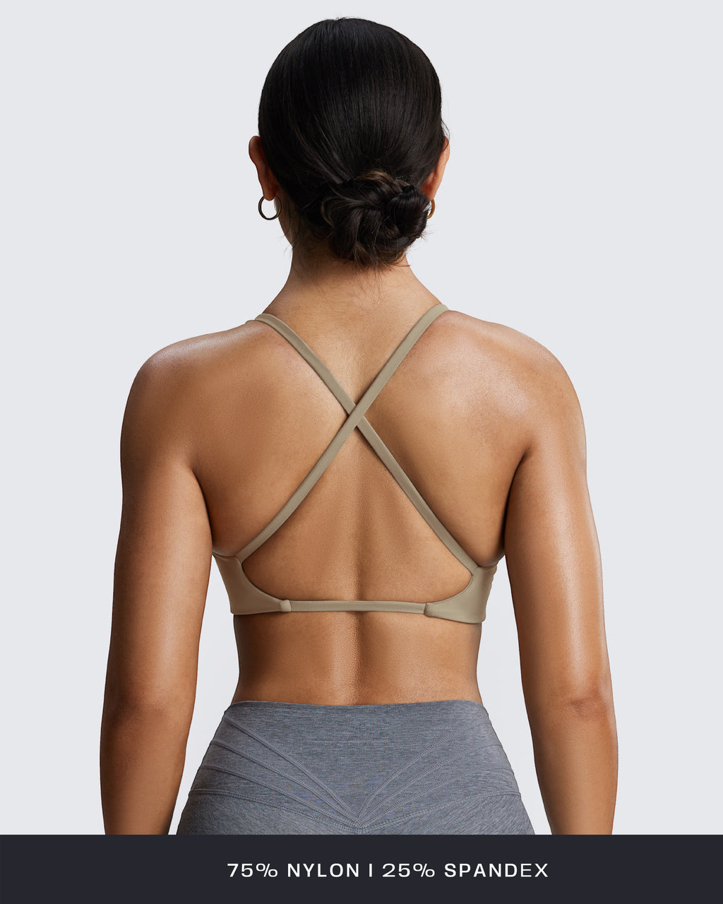 Aoxjox "Sienna"  Sports Bra (DARKS/NEUTRALS)