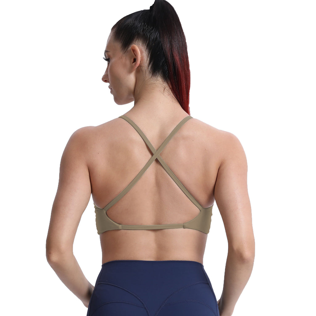 Aoxjox "Sienna"  Sports Bra (DARKS/NEUTRALS)