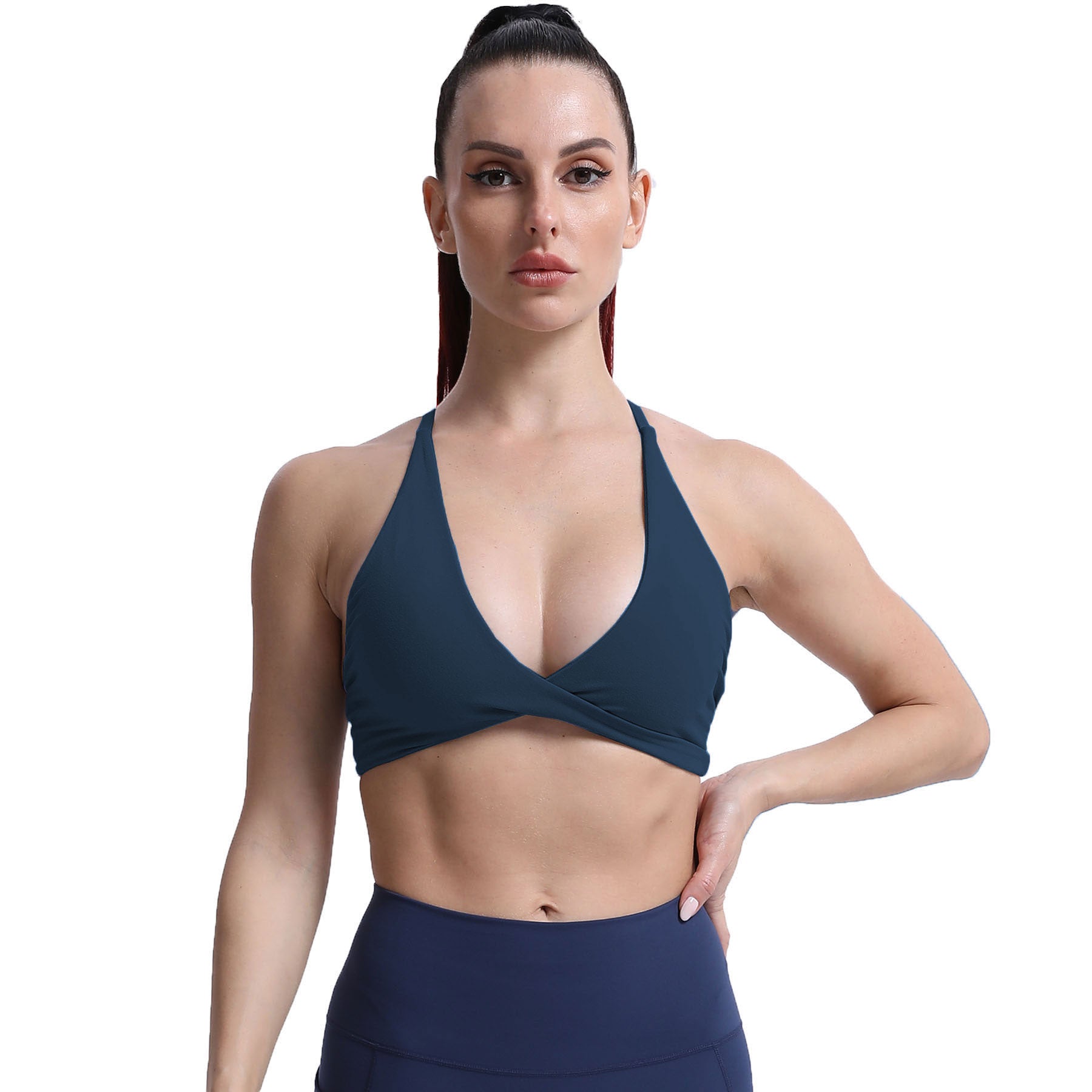 Aoxjox "Sienna"  Sports Bra (DARKS/NEUTRALS)