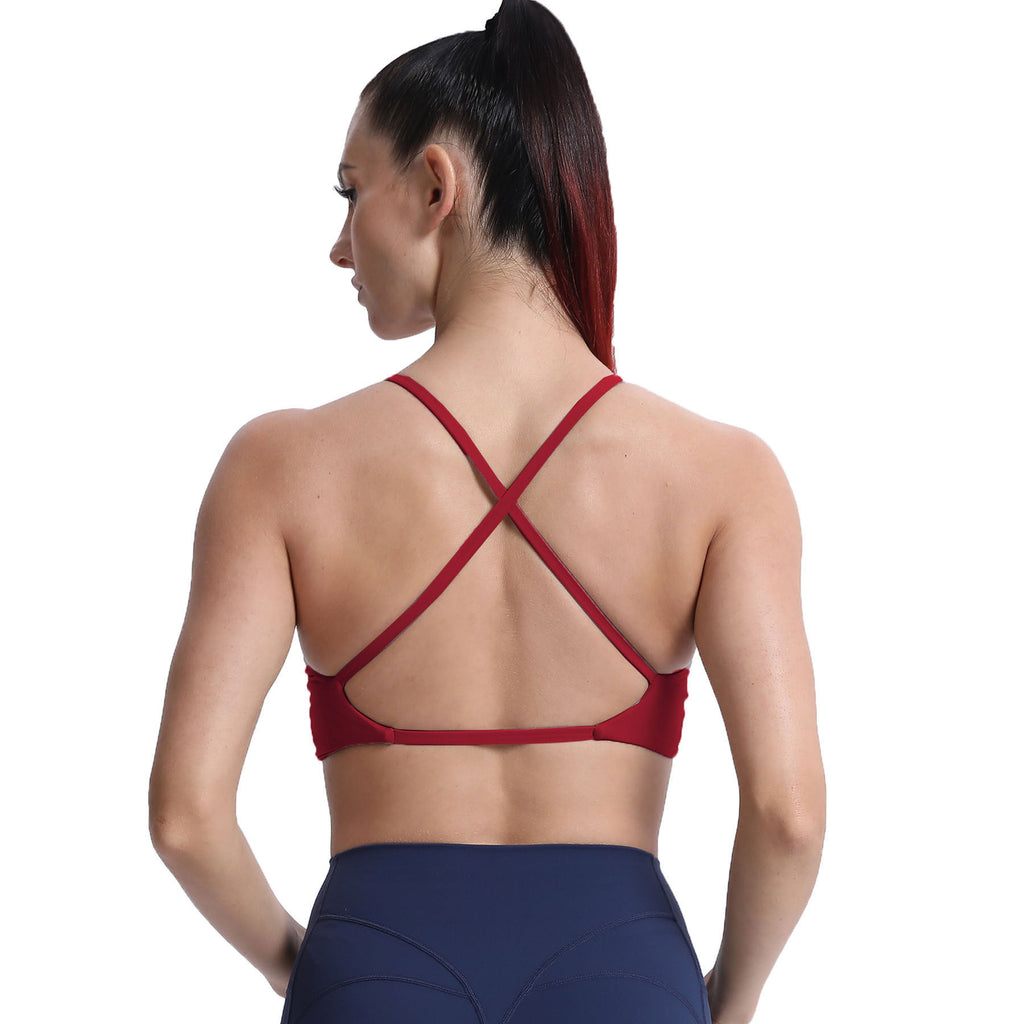 Aoxjox "Sienna"  Sports Bra (DARKS/NEUTRALS)