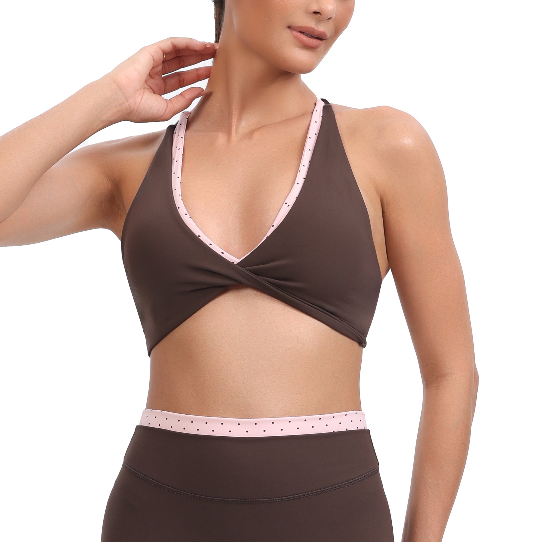 Aoxjox "Dual Core" Strappy Bra